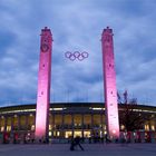 Berliner Olympiastadion Eingang- Festival of Lights 2007