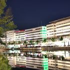 Berliner Promenade in Saarbrücken bei Nacht