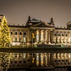 Berliner Reichstag - Weihnachten 2013