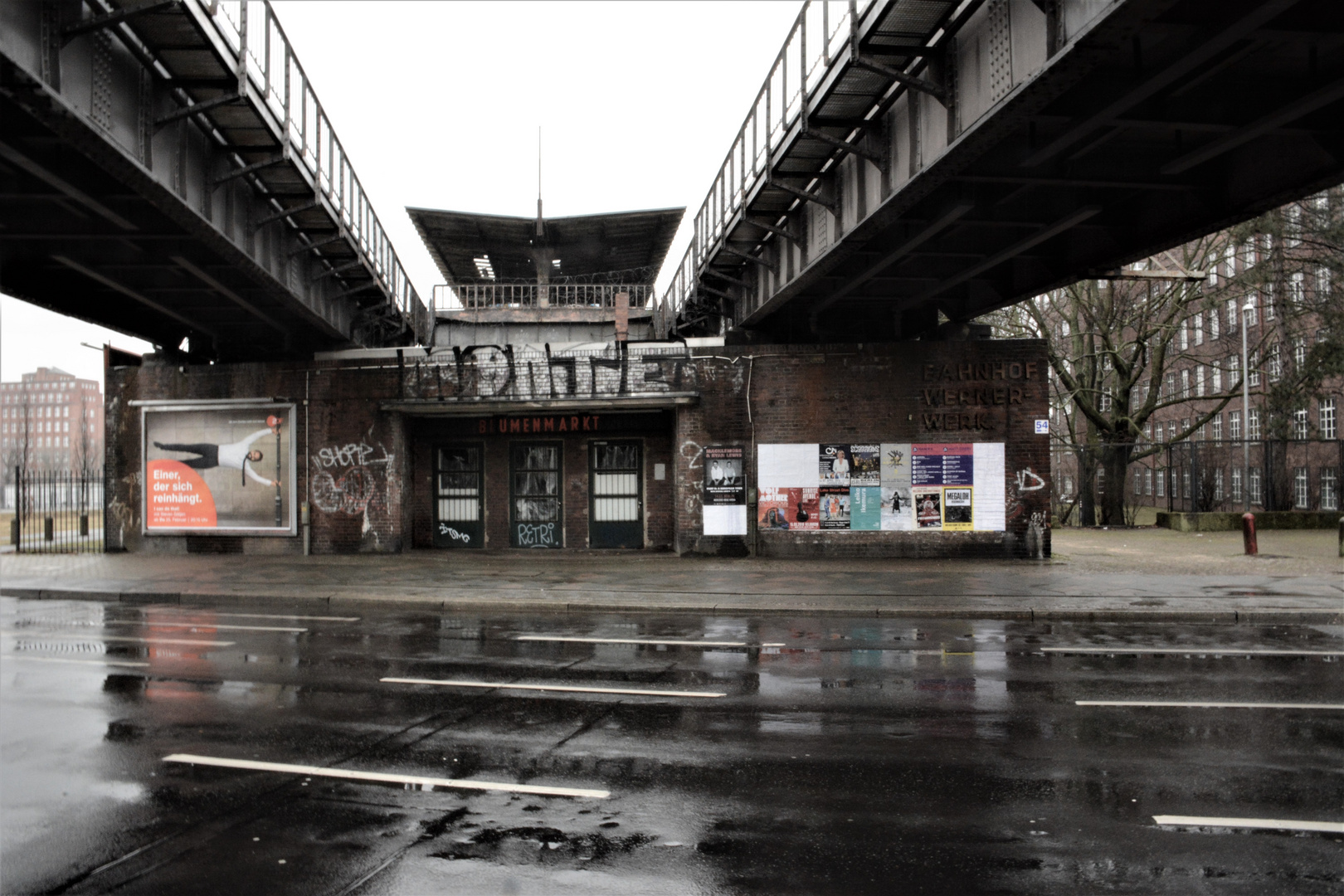 Berliner S-Bahn frühere Station Wernerwerk