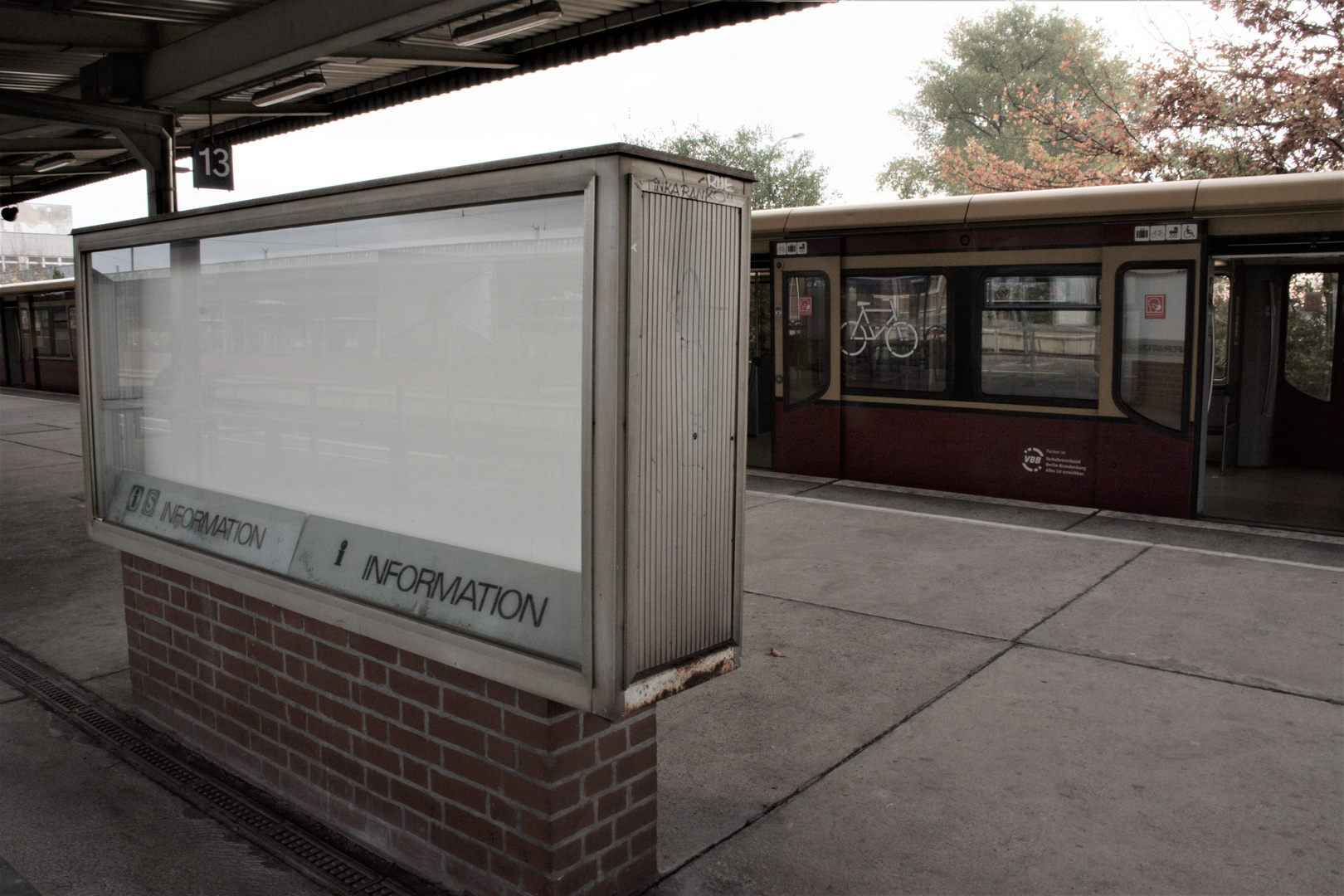 Berliner S-Bahn - Keine Information mehr.