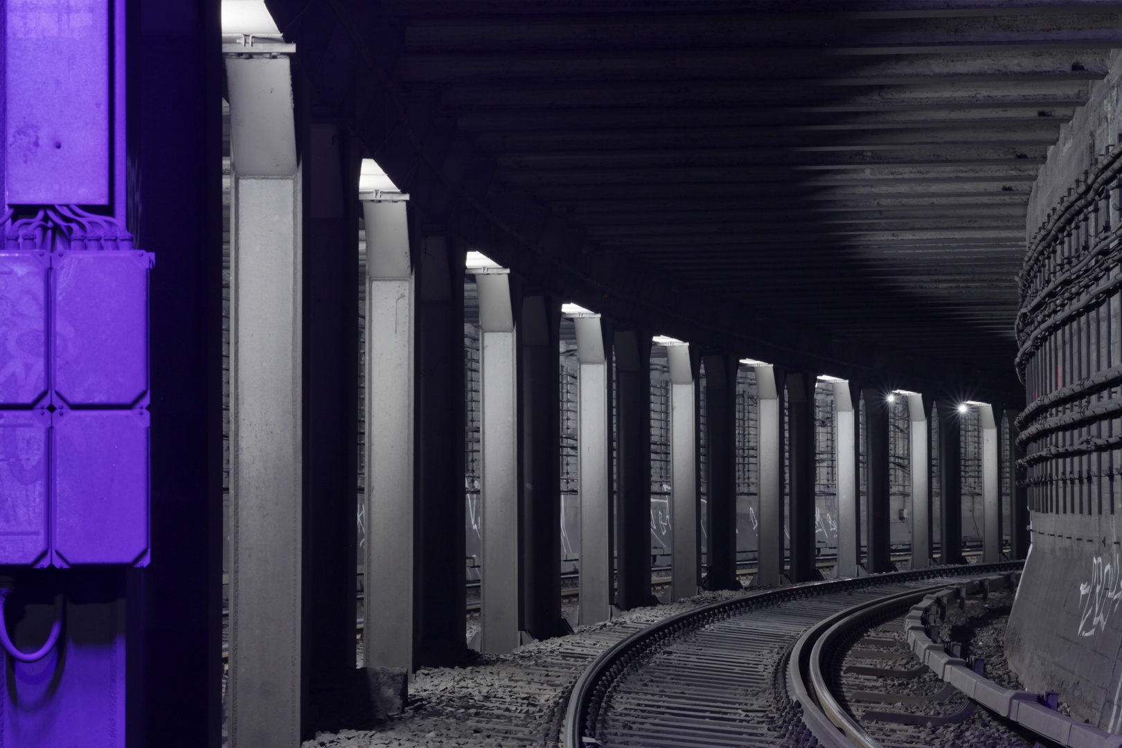 Berliner S- Bahn Tunnel