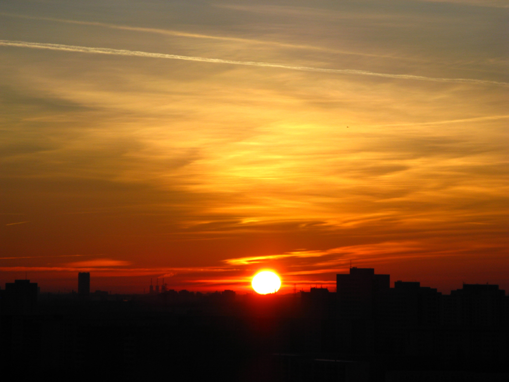 Berliner Sonnenuntergänge 1