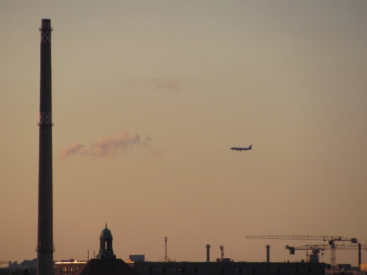 Berliner Sonnenuntergang