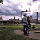 Berliner staunen in Dresden