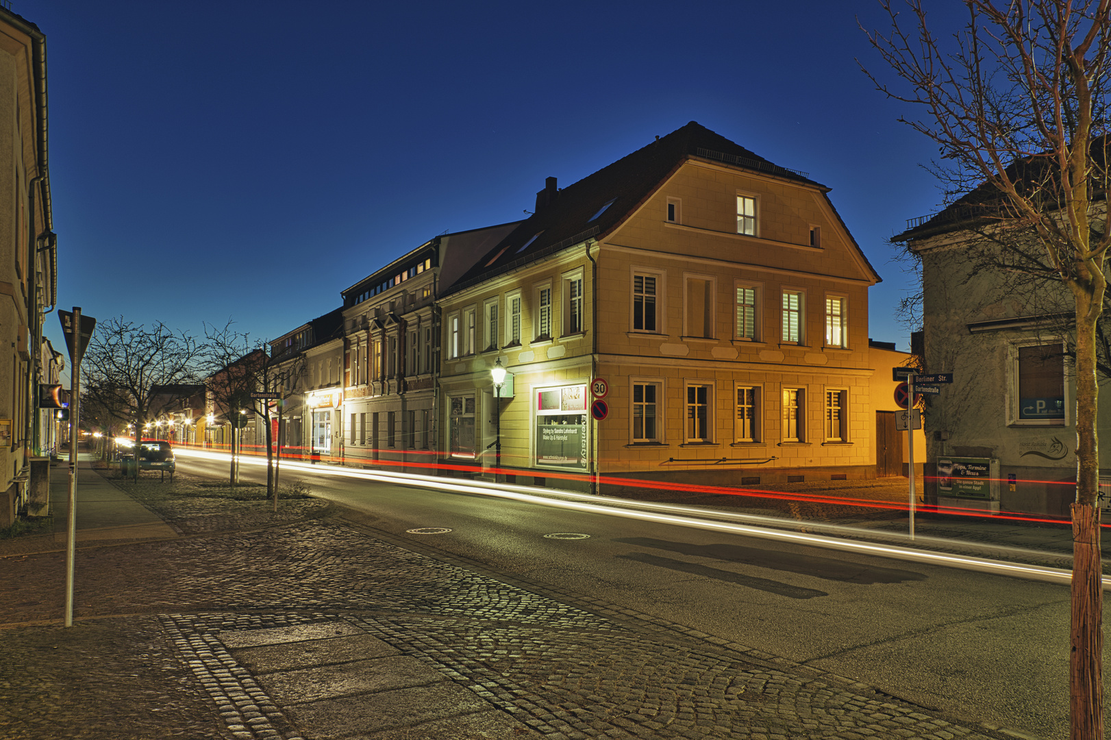 Berliner Str. Gartenstr. Schwedt