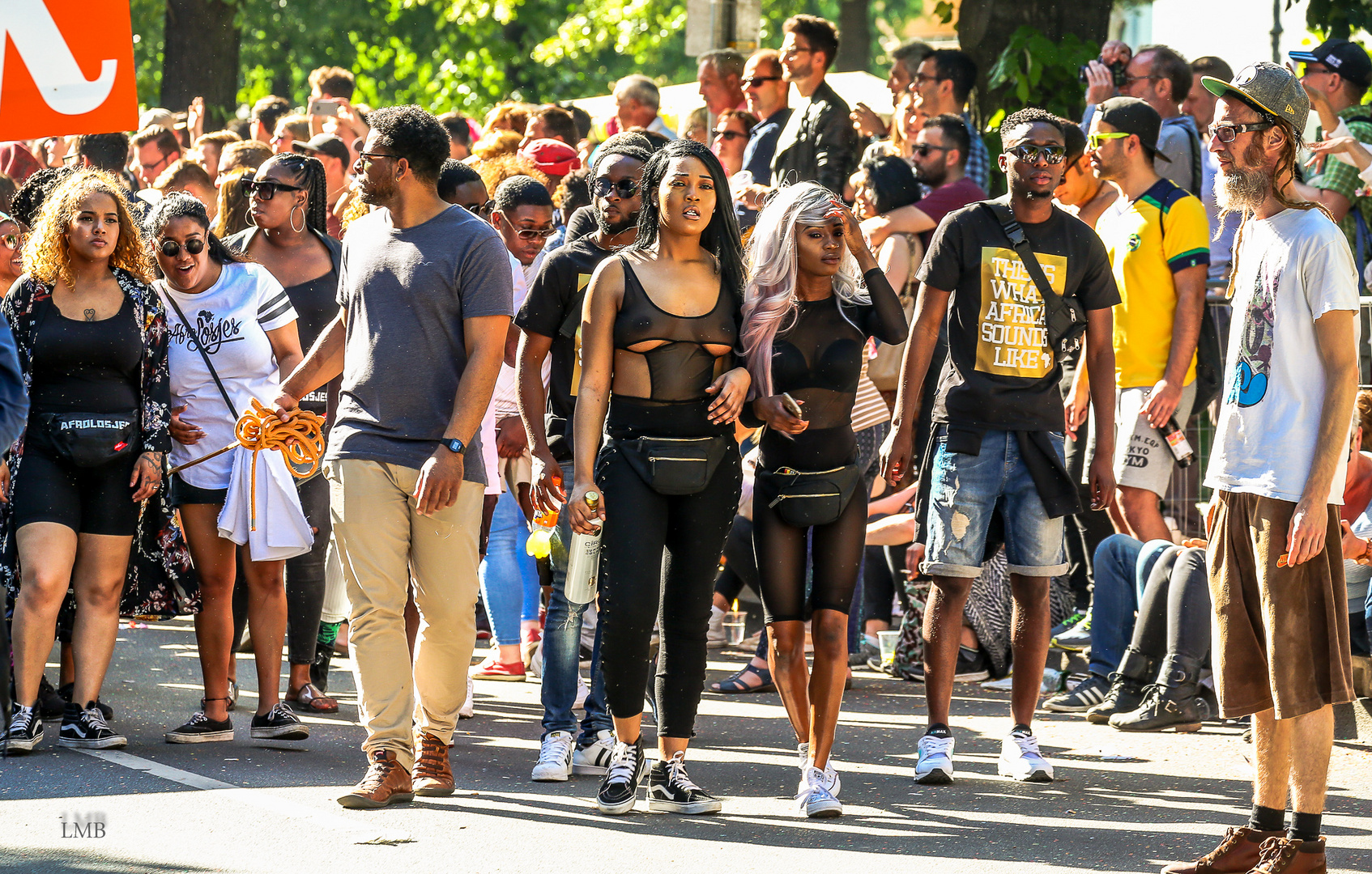 Berliner Straßenparty