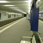 Berliner U-Bahn am Spittelmarkt