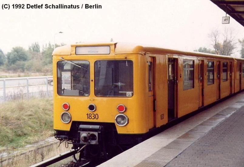 Berliner U-Bahn Baureihe E-III