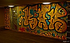 Berliner U-Bahn Graffiti