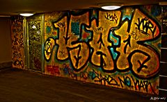 Berliner U-Bahn Graffiti