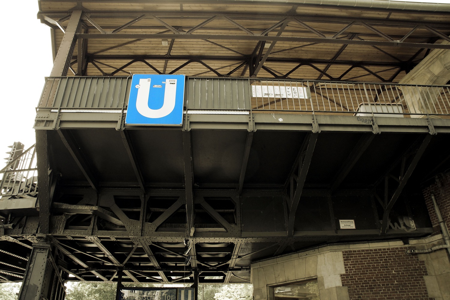 Berliner U-Bahnhof