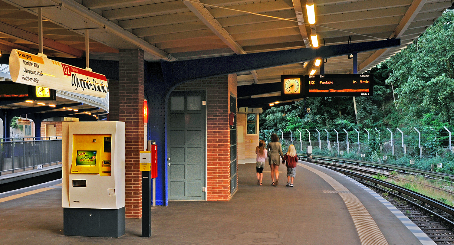 Berliner U-Bahnhof