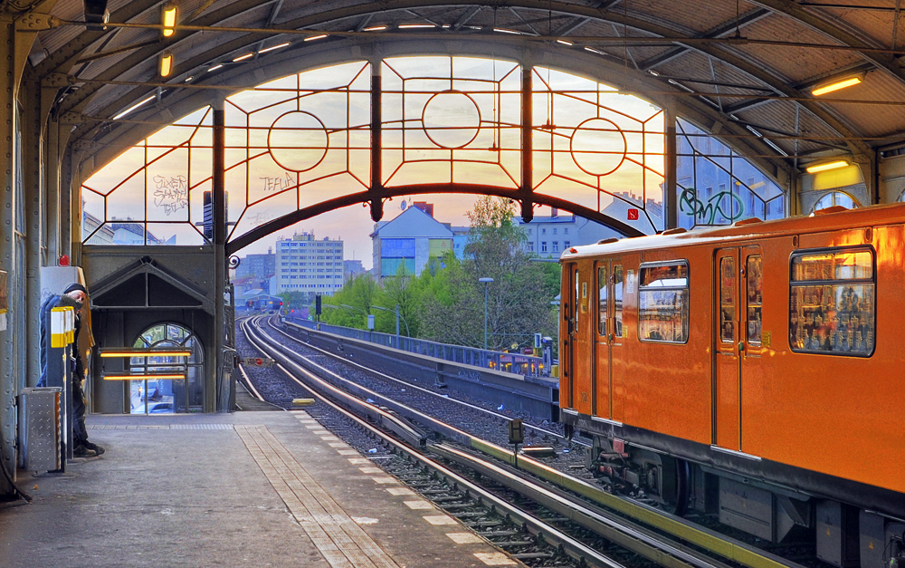 Berliner U-Bahnhof