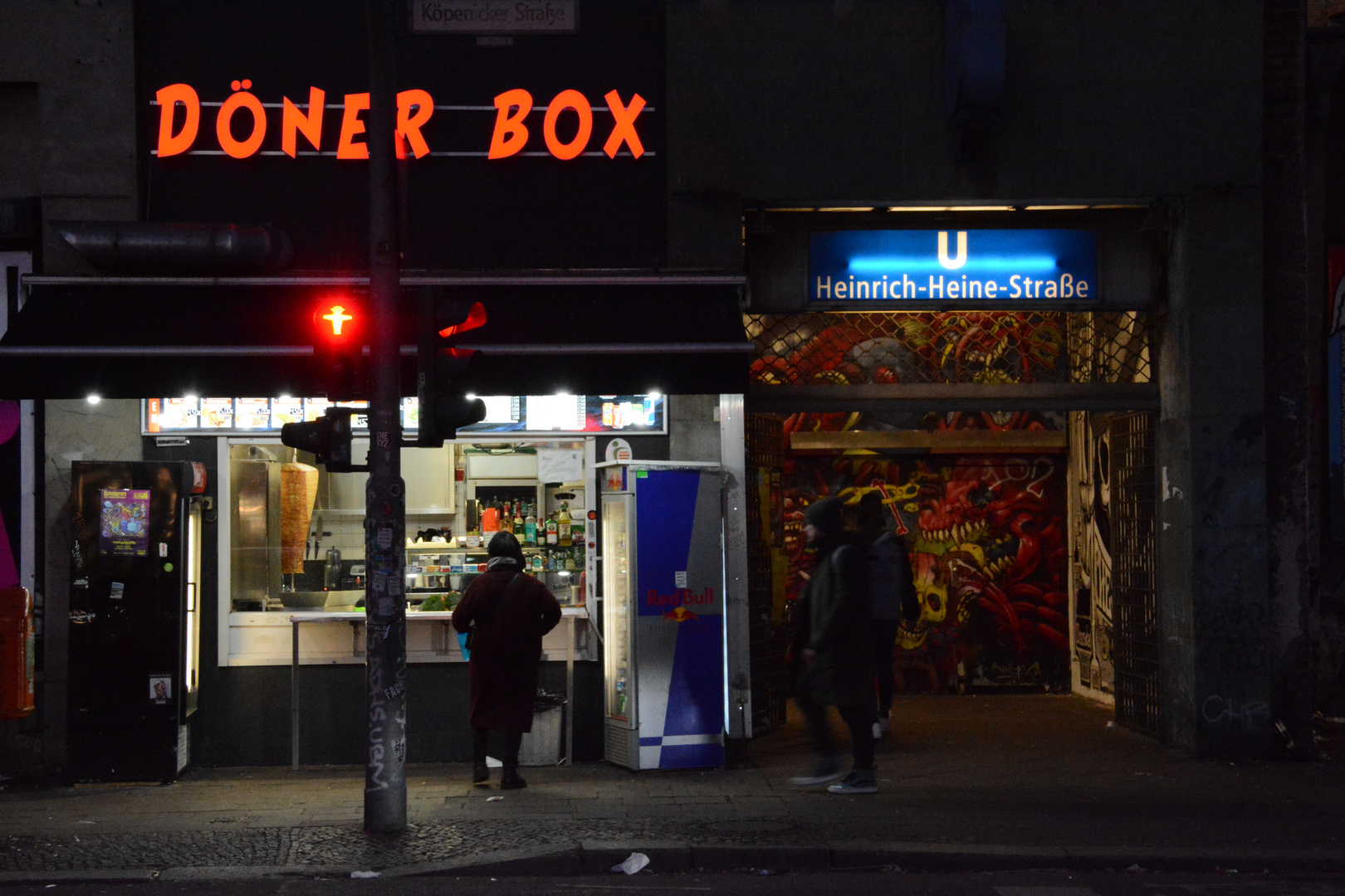 Berliner U-Bahnstion Heinrich-Heine-Straße