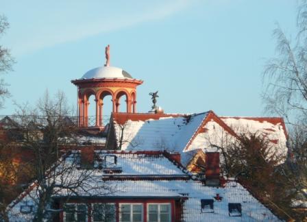 Berliner Vorstadt im Winter 2009