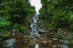 Berliner Wasseerfall im Viktoriapark