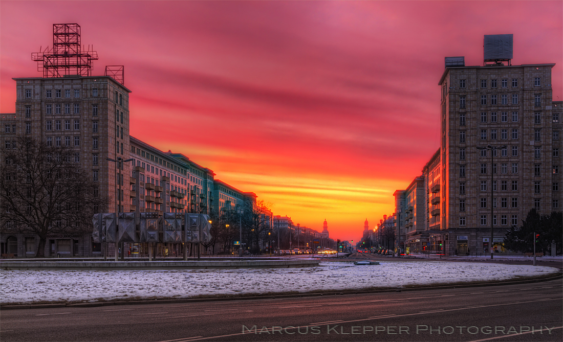 Berliner Winter Morgen