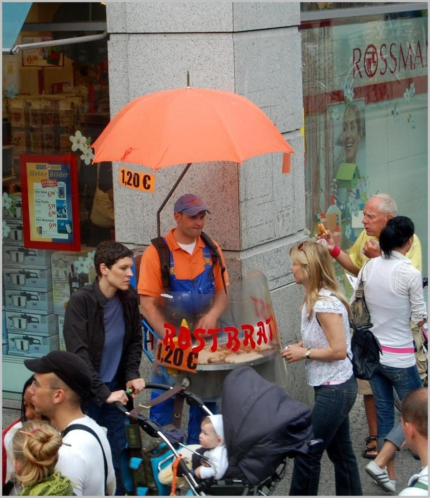 Berliner Würstchenverkäufer