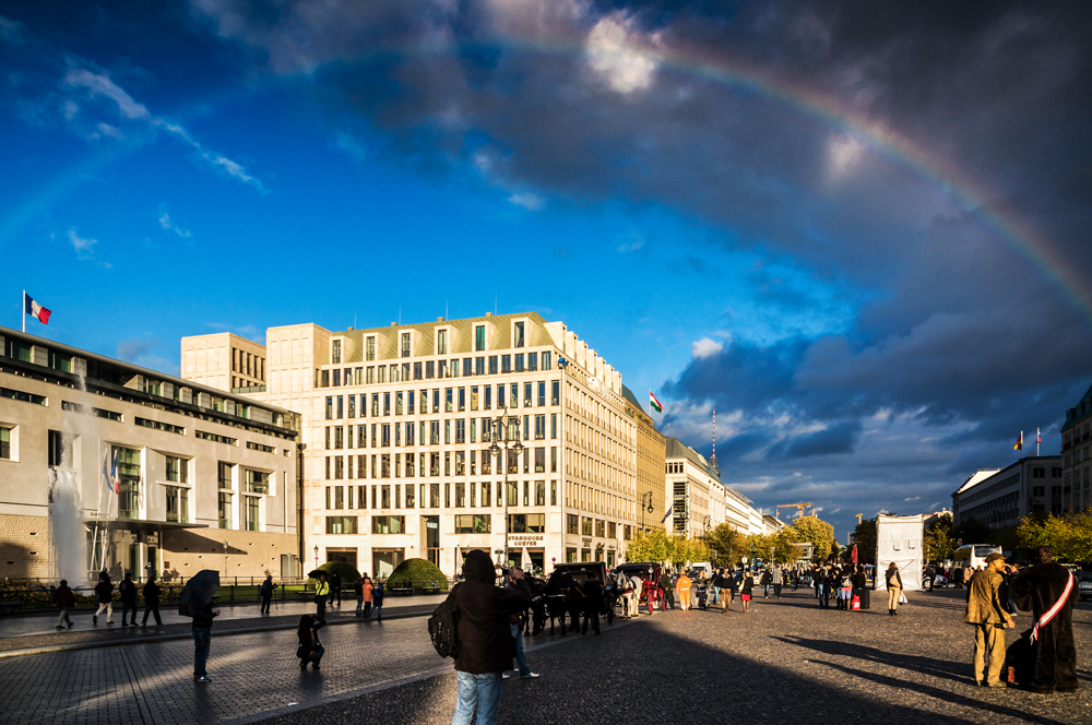 berlinreise: ...unter dem regenbogen...