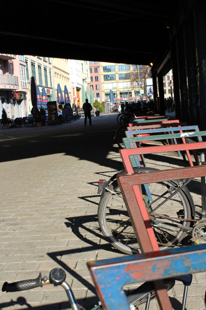 Berlins bunteste Radständer