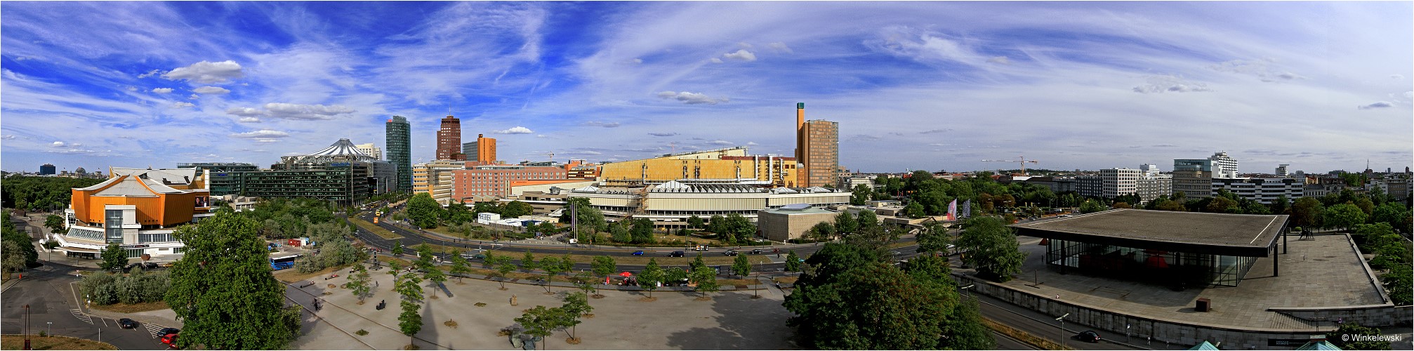 Berlins Neue Mitte Panorama