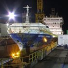 BERMUDA ISLANDER AT NIGHT