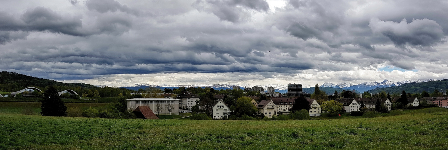 Bern, 09 05 2019. Wolken wohin das Auge schaut.