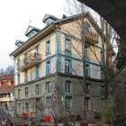 Bern Altstadt, das Haus an der Brücke