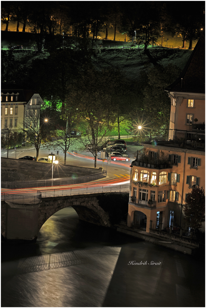 Bern at night