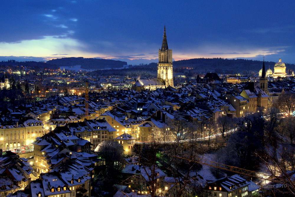 Bern bei Nacht