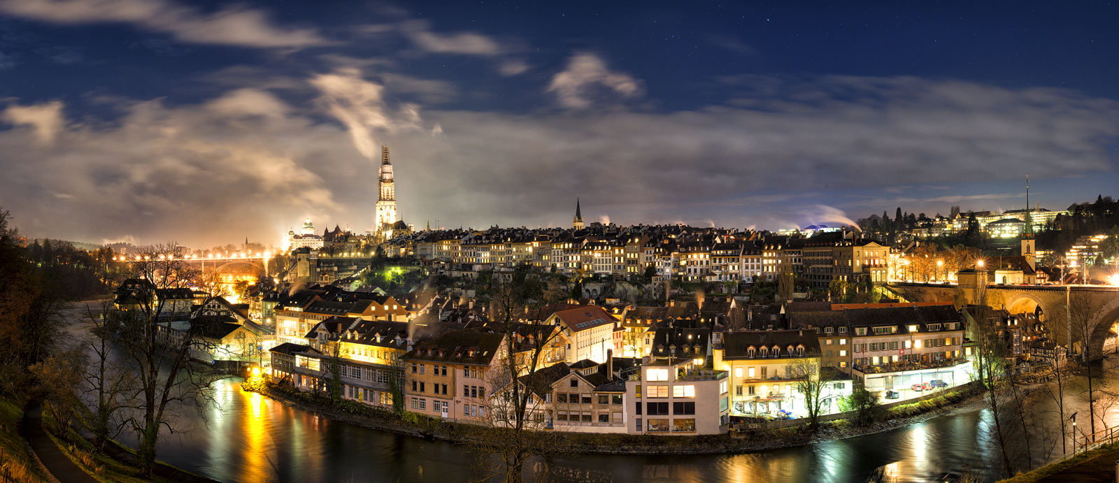 Bern bei Nacht