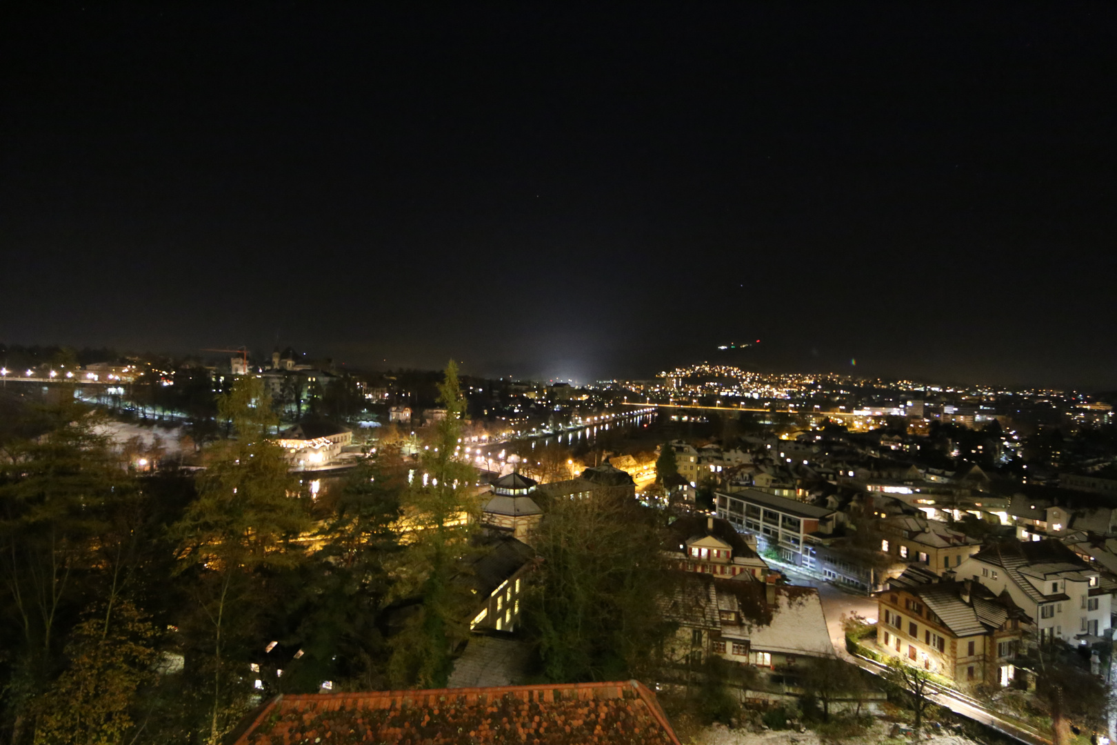 Bern-Matten by night