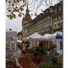 Bern Samstagsmarkt im Herbst