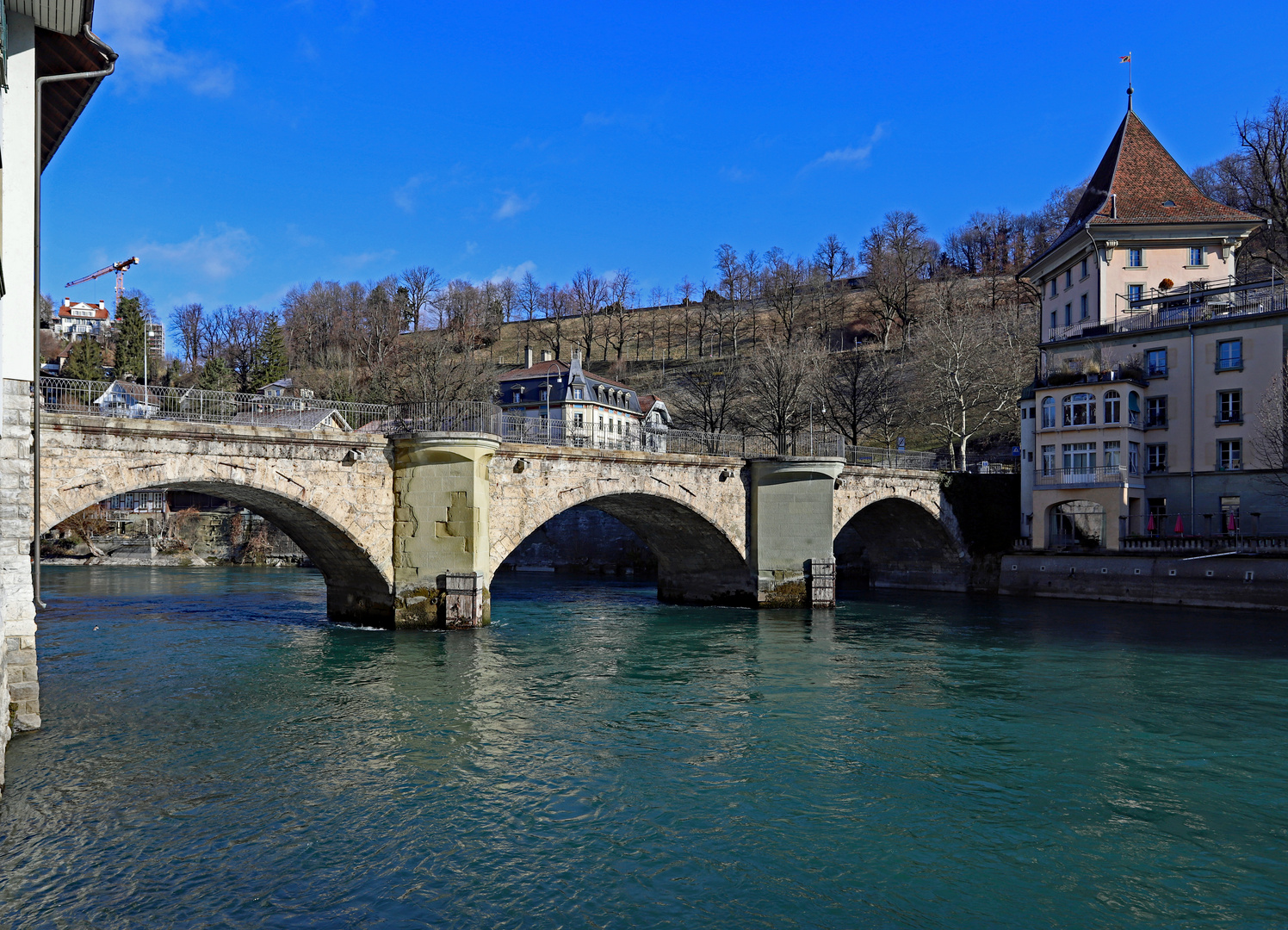Bern, Untertorbrücke über die Aare