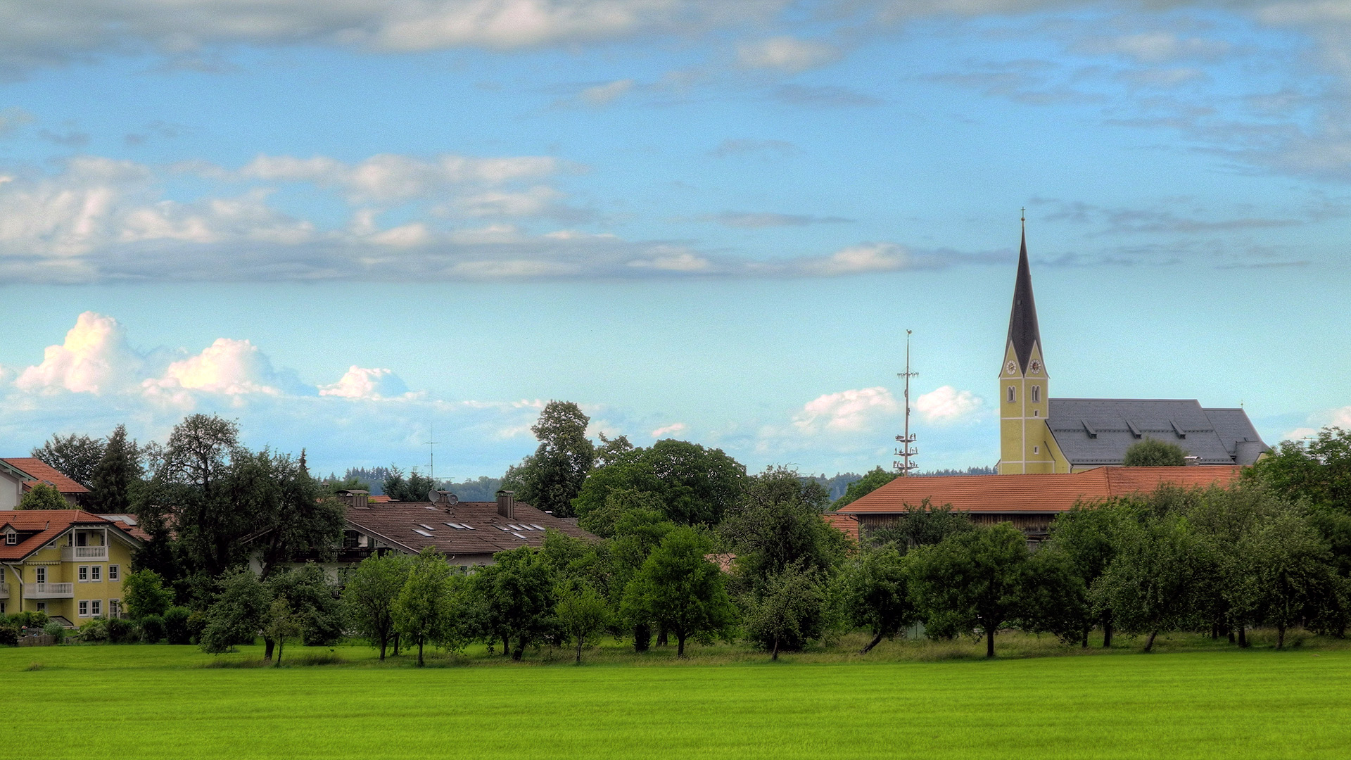 Bernau bewölkt