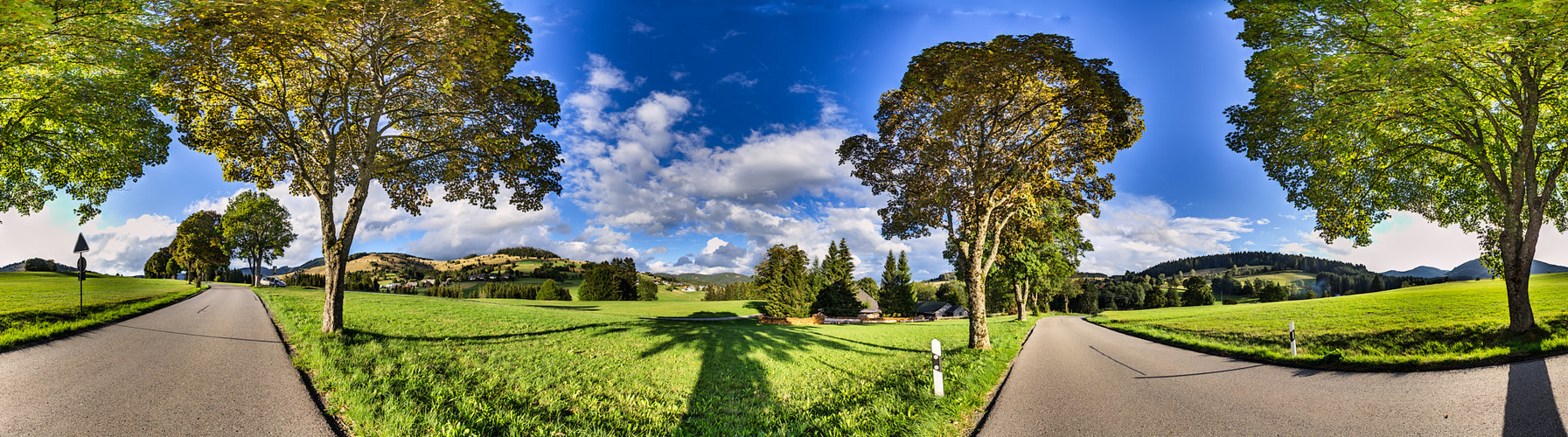 Bernau im Schwarzwald - 360 Grad Panorama