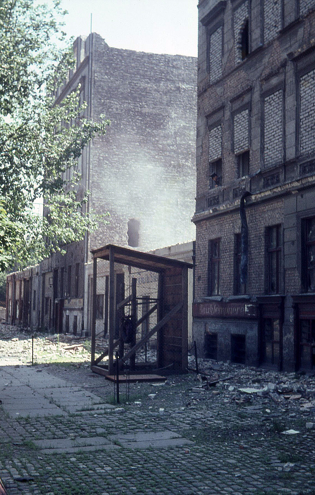 Bernauer Straße im Jahr 1962