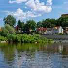 BERNBURG. SAALEWEHR ZIEMLICH TROCKEN.