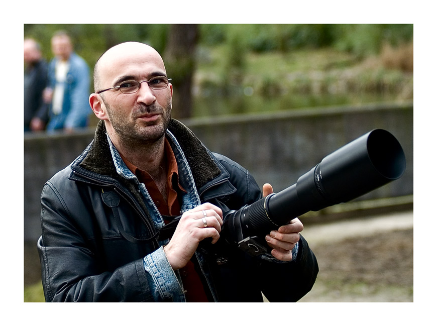 Bernd auf der Jagd