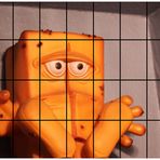 Bernd hinter Gittern