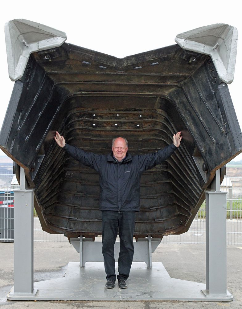 Bernd in der Schaufel (Hambach)