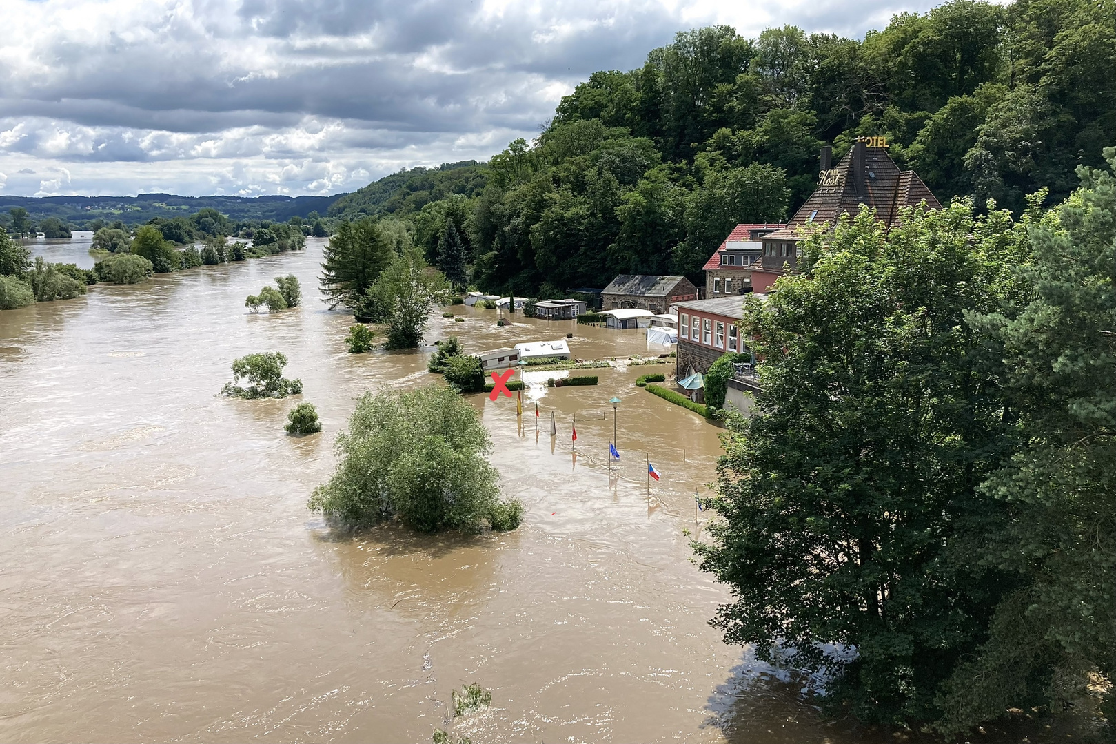 „Bernd“(7), 15.07.,11:57Uhr: Ruhr bei knapp 7m.