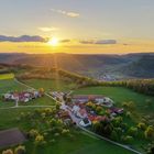 ~ Berneck (Deggingen) bei Sonnenuntergang ~