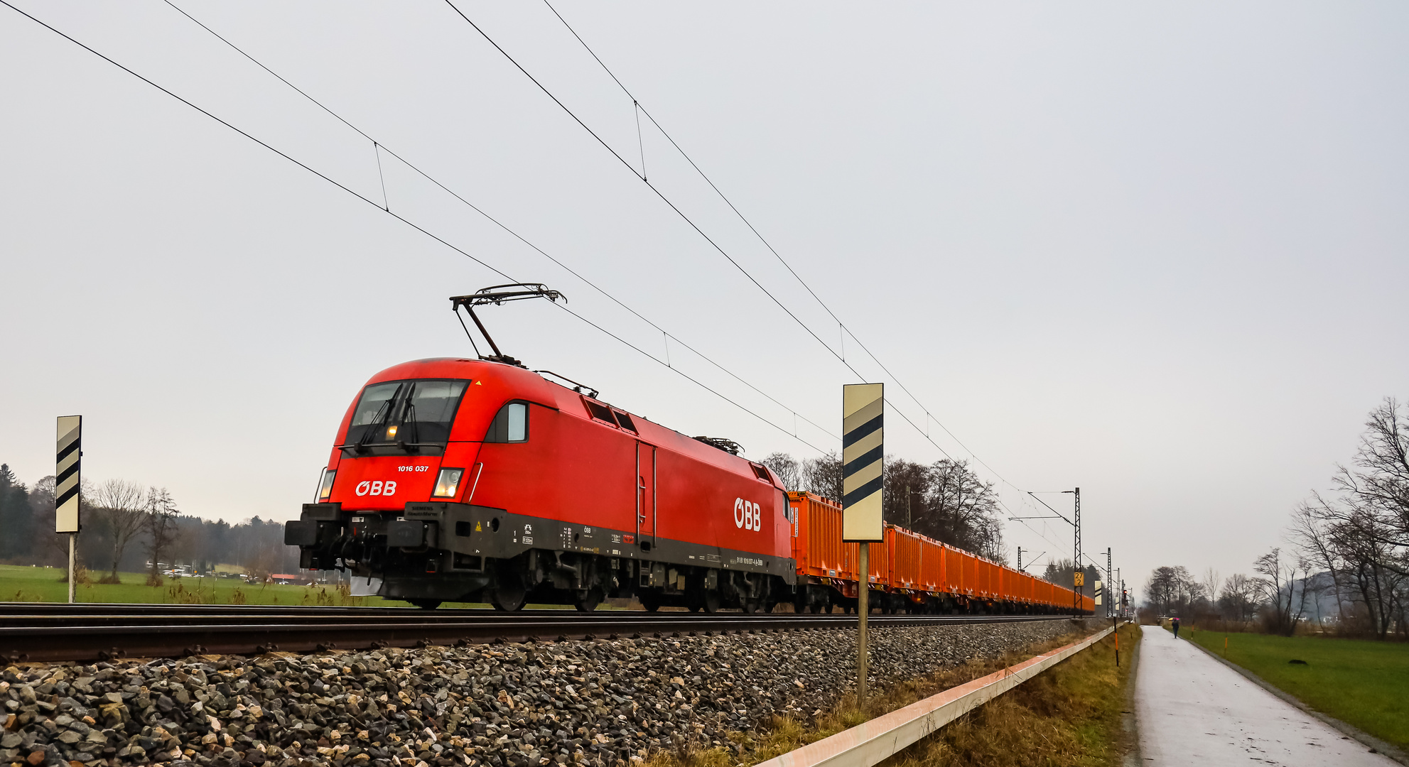 Bernegger-Schüttgutwagen-Ganzzug