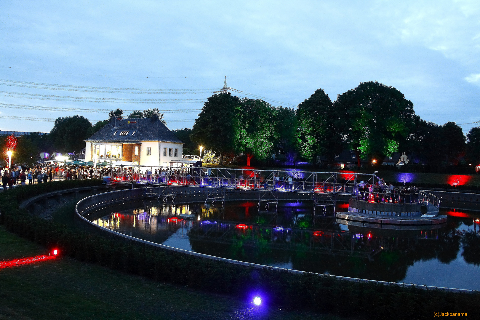 BernePark Bottrop - am Anfang der Nacht der Industriekultur