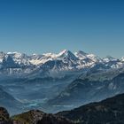 Berner Alpenpanorama mit Eiger, Mönch und Jungfrau