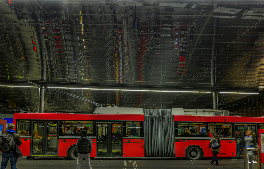 Berner Bus- und Tram Station..