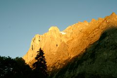 Berner Oberland / Alpenglühen