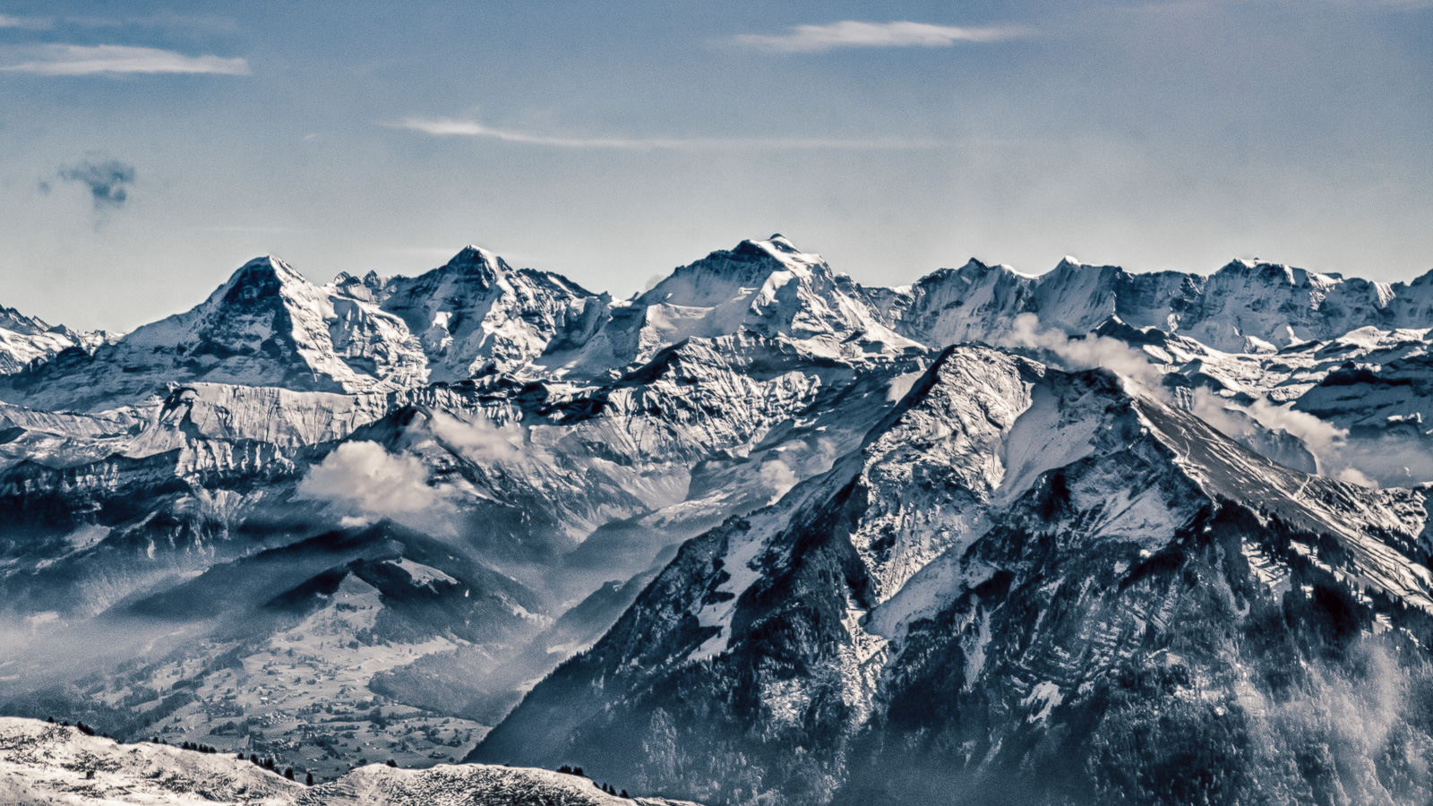 Berner Oberland - Blick vom Stockhorn
